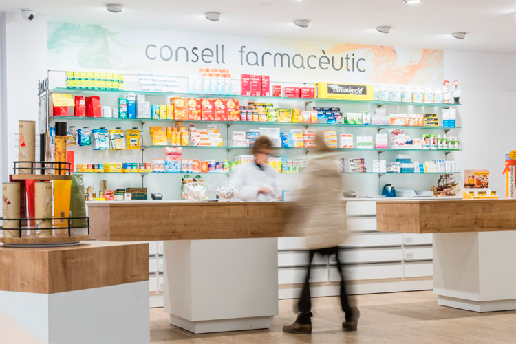 Diseño de mostradores de farmacia | Concep·
